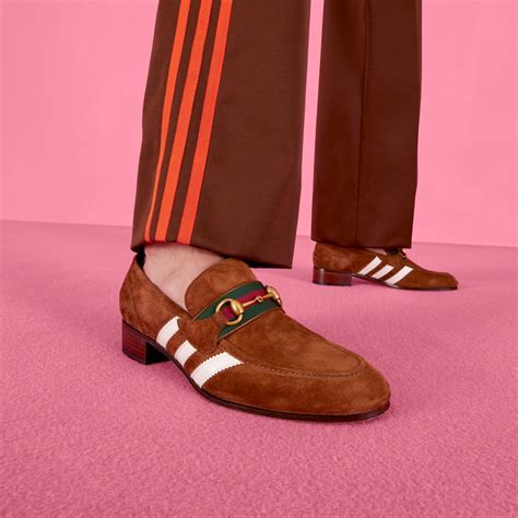 gucci adidas loafers|adidas x gucci men's loafer.